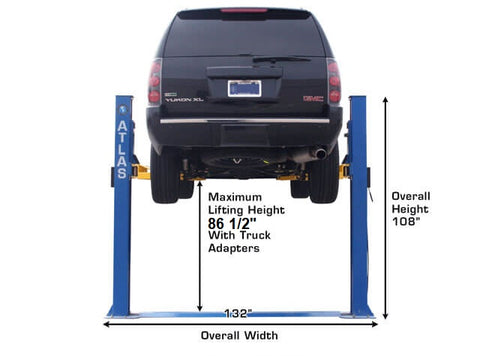 Image of Atlas BP8000 Base Plate Automotive with Lawnmower Adapter Combo