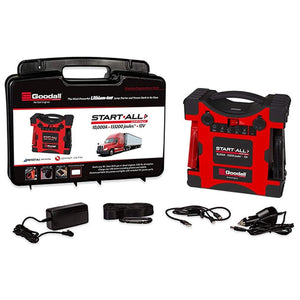 Goodall Manufacturing START-ALL Jump Starter 10,000A 133200 Joules 5S 12V