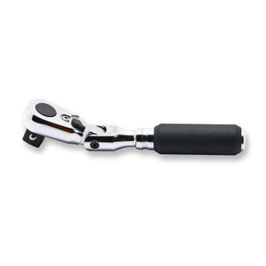 Ko-ken USA 1/4" Body 3/8" Sq. Dr. Ratchet Handle 72 teeth Flexible Head Length 114mm Z-series, 2726Z-3-8