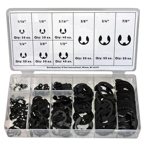 K Tool International 300-pc E-Clip Assortment Kit, 00072