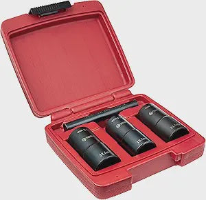 LTI 3 Piece Chrome Cap Buster Dual Sided Socket Set