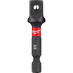 Milwaukee Tool SHOCKWAVE 1/4" Hex to 3/8" Square Socket Adapter 48-32-5031