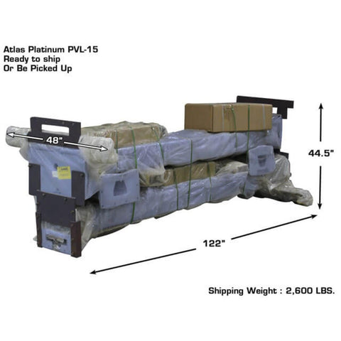 Image of Atlas Platinum PVL15 15,000 lb Heavy Duty 2-Post Automotive ALI CertifiedLift