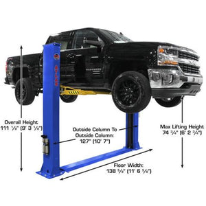 Atlas Platinum 9000 Pound Base Plate Lift ALI Certified