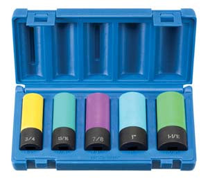 1/2" Drive 5 Piece E.T.W.