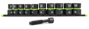 10 Piece 3/8" Drive Metric RPT