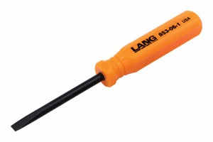 5" Orange Straight Pocket Pry