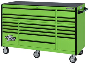 72" Green With Black Trim 19