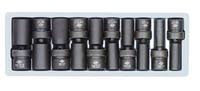 10PC 1/2DR SAE DP SWIV SKT SET