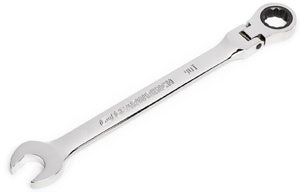 GearWrench 7/16 Inch 90-Tooth 12 Point Flex Head Ratcheting Combination Wrench