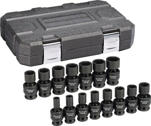 15 Pc. 1/2" Drive 6 point
