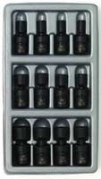 12 Piece 1/4" Drive Universal