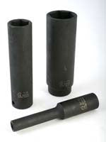 SUNEX TOOLS 1/2" Drive, Extra Long Deep Impact Socket, 1"