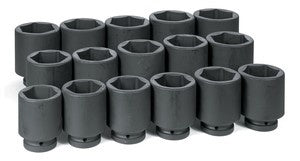 1" Drive 2-1/16"-3" 16 Piece - 1