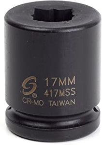 3/4 Drive 17MM Impact Socket