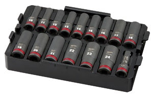 1/2" Drive 16 Piece Metric - 1
