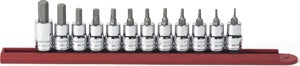 12 PC SAE 3/8 Drive Hex Bit
