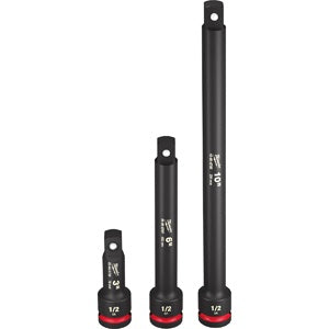 3PC 1/2" Drive Extension Set