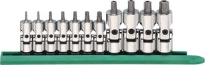 11-Pc 1/4" & 3/8"Drive