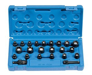 1/4" Drive 23 Piece Standard
