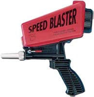 Gravity Feed Sand Blaster Red