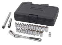 27 Pc 1/4" Dr Pass Thru 6 Pt