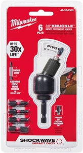 6 Pc Shockwave 30ﾰ Nuckle Bit