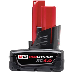 Milwaukee Tool M12 REDLITHIUM XC 4.0 Extended Capacity Battery Pack