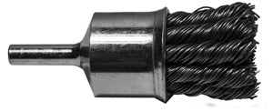 1" Knotted .020 Wire End Brush
