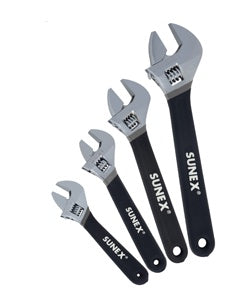 4 Piece Adjustable Wrench Set