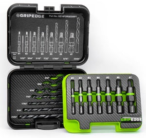 Grip Edge Tools 14-PC R.P.T. F.O.R.S. Extractor Set