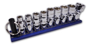 9 Pc Flex Metric Socket Set