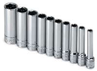10 Piece 6 Point Deep