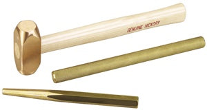 3PC Brass Hammer and Punch Set