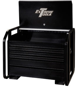 36" Black 5 Drawer Road Box