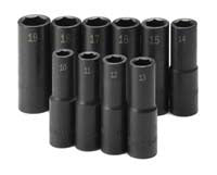 10 Piece 6 Point Deep Metric