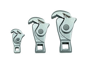 VIM Tools 3 Piece Spring Loaded Crowfoot Wrench Set (1/4 Inch - 3/8 Inch & 1/2 Inch)