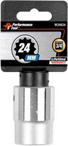 3/4" Dr 24mm 12pt Socket