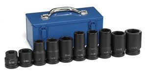1" Drive 10 Piece Heavy Duty