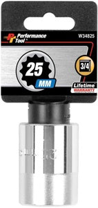 3/4" Dr 25mm 12pt Socket