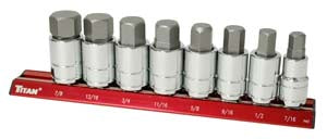 6 Piece SAE Large Hex Bit