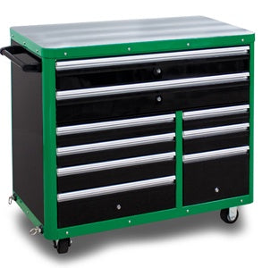 56" 9 Drawer Roller Cabinet