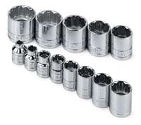13 Piece 3/8" Drive Fractional