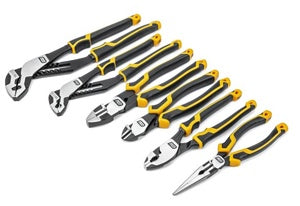 6 Pc Mixed Dual Material Plier