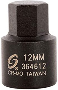 3/8" Dr 12MM Stubby Hex Impact