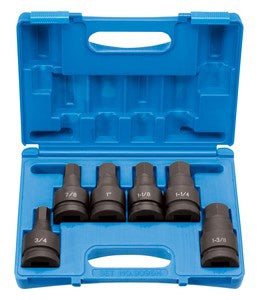 1" Drive 6 Piece Hex Driver