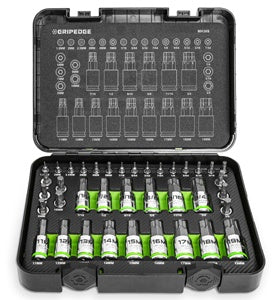 Grip Edge Tools 38 Piece Master RPT Hex Driver Set