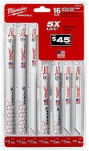 16 Piece SAWZALL Bi-Metal