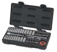 Gear Wrench 51 Piece 1/4 Drive 12 Point Socket Set