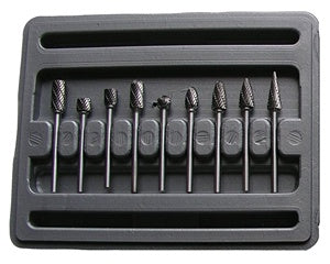 9 Pc Mini Carbide Burr Set